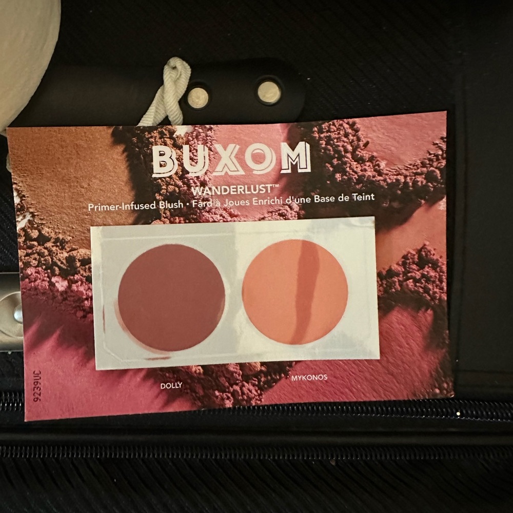 Buxom Wanderlust Blush Duo - SAMPLE